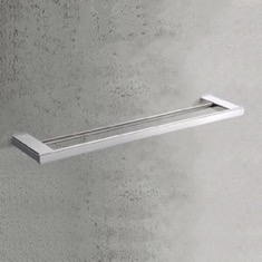 Double Towel Bar, 24 Inch, Modern